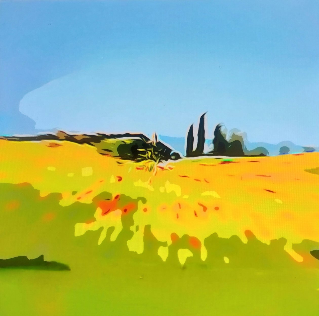 Digitale Landschaft 10 - M. Vet