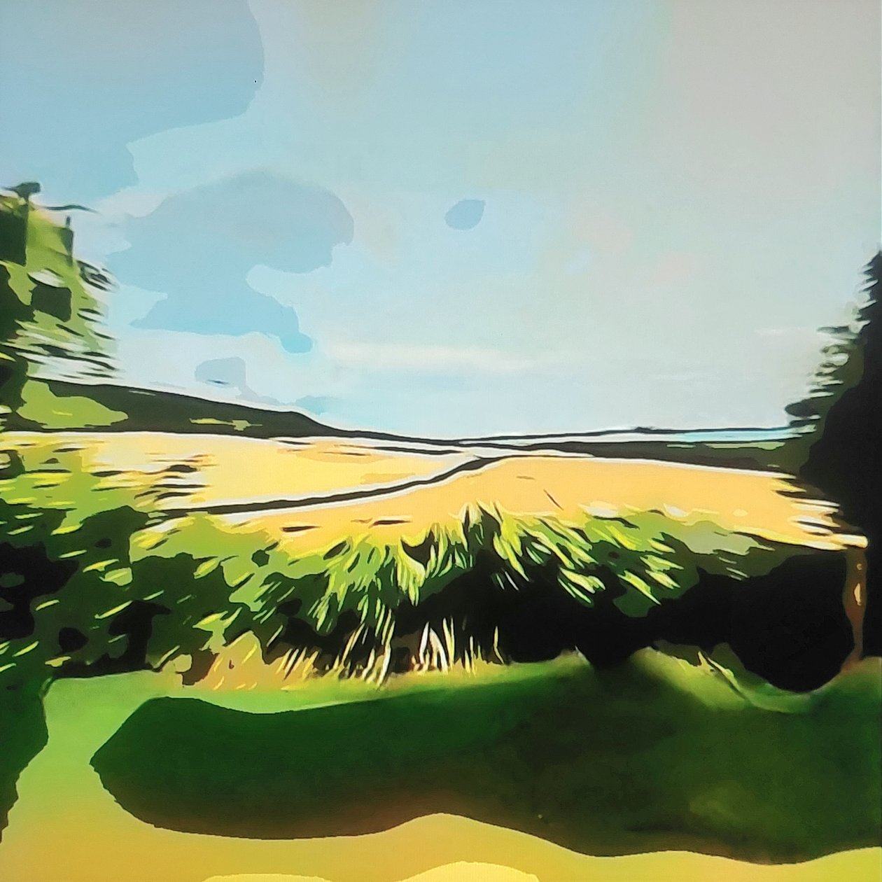 Digitale Landschaft 19 - M. Vet
