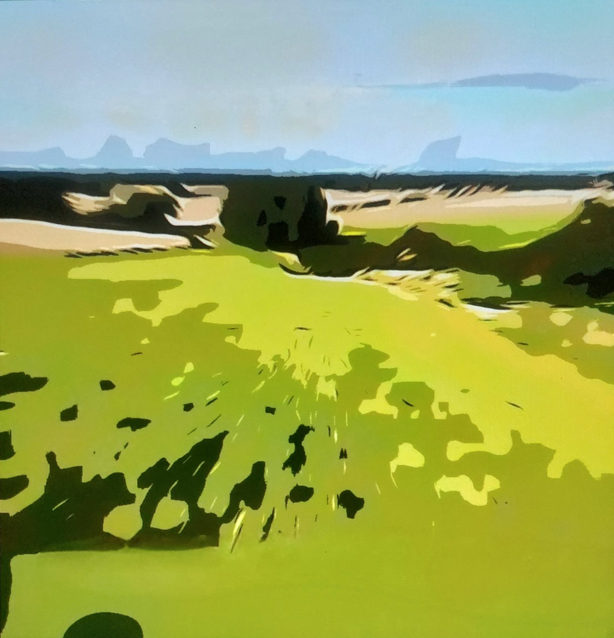 Digitale Landschaft 22 - M. Vet