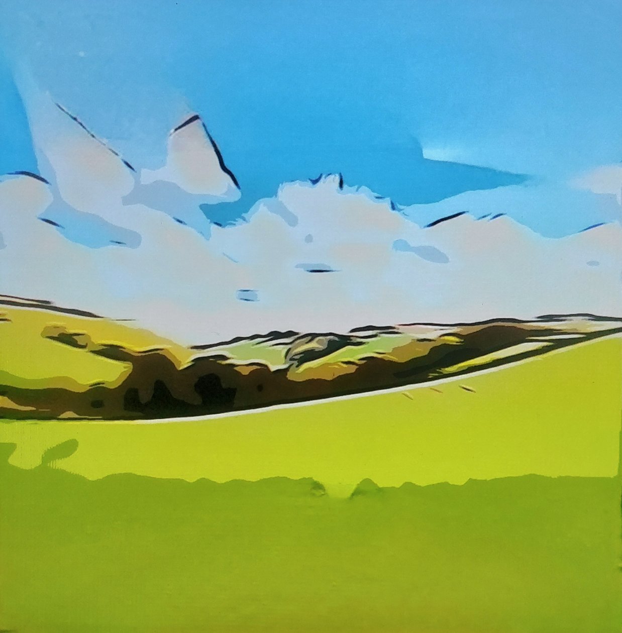 Digitale Landschaft 23 - M. Vet