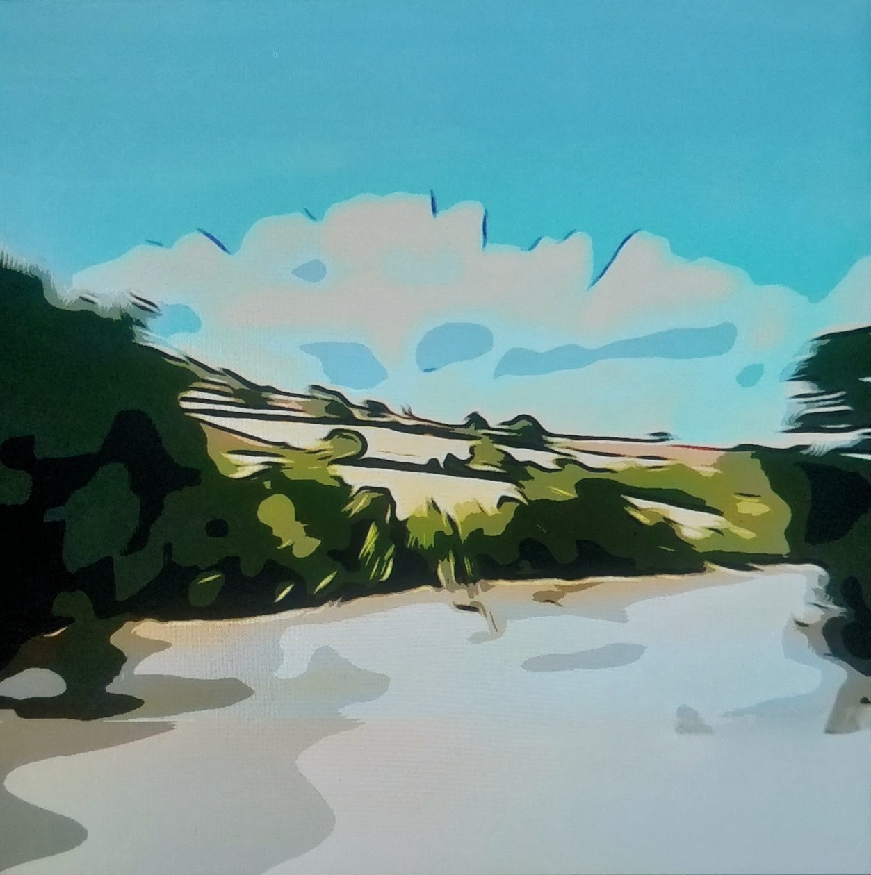 Digitale Landschaft 26 - M. Vet