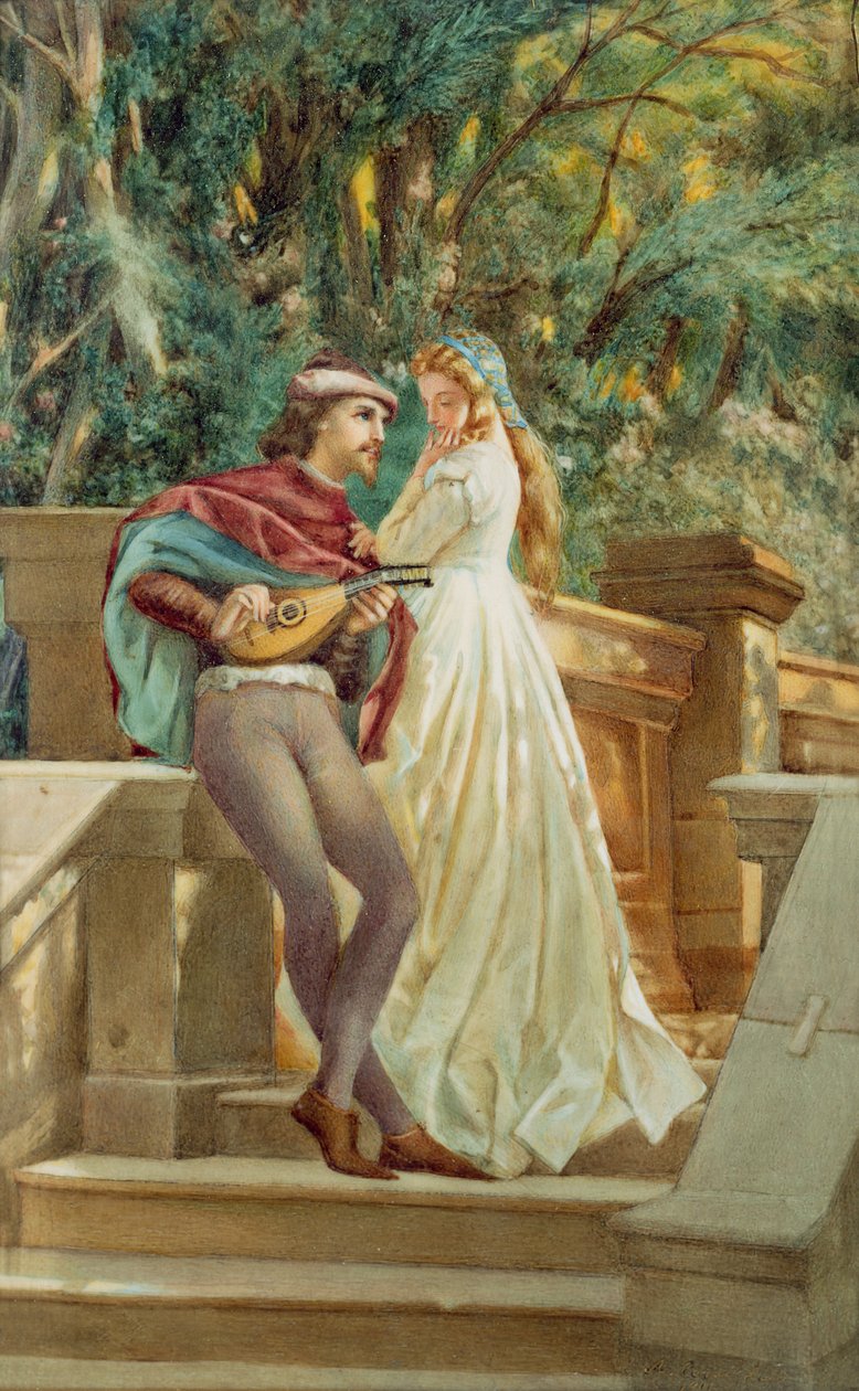 La Sérénade, 1901 - A. Corsi Lalli