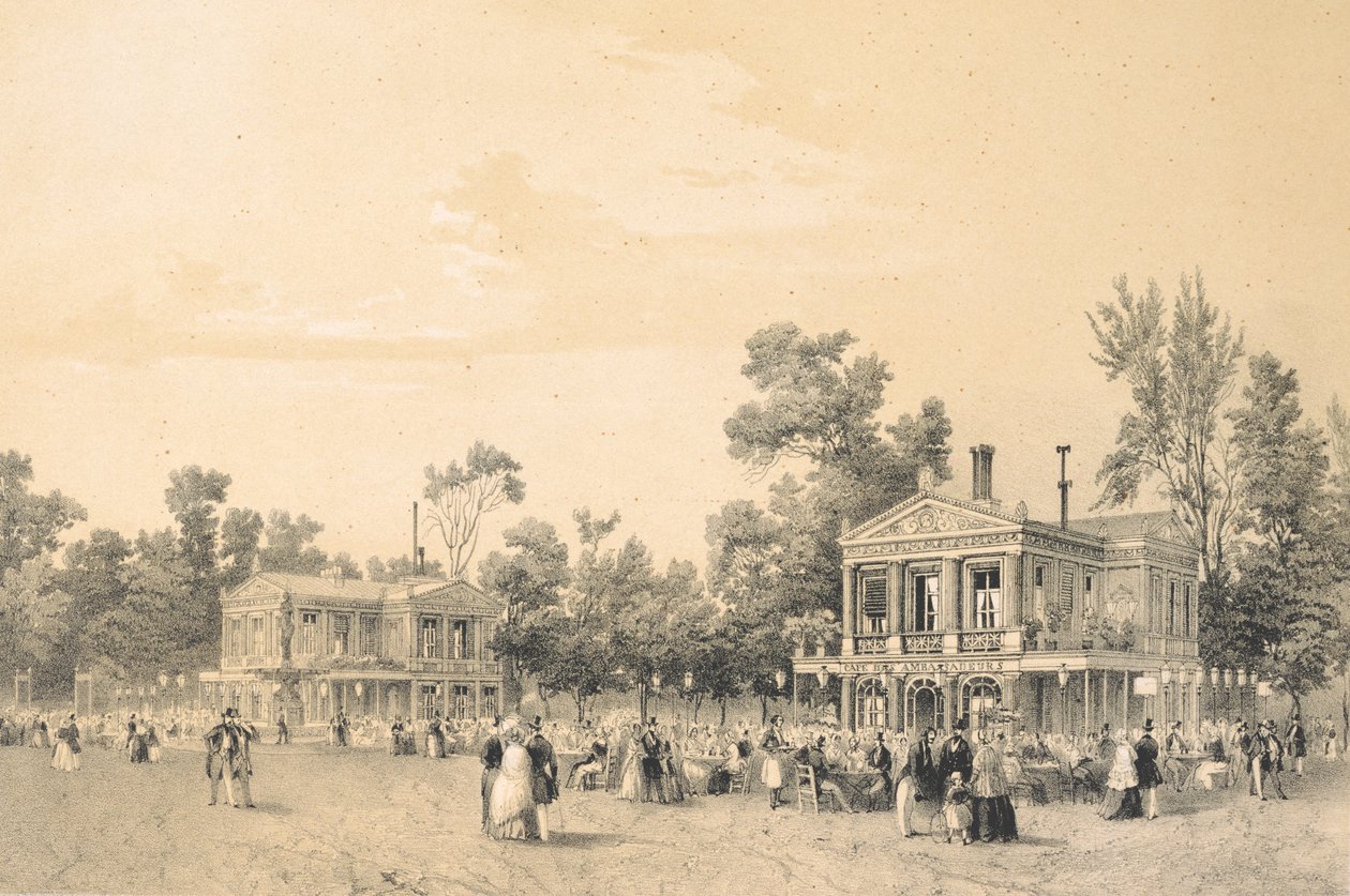 Café des Ambassadeurs, Champs-Élysées - A Provost