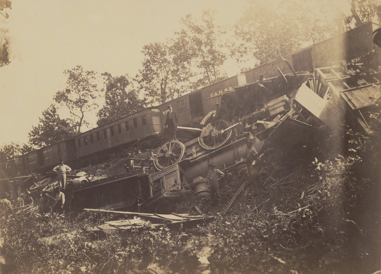Accident ferroviaire causé par des rebelles - A.J. Russell