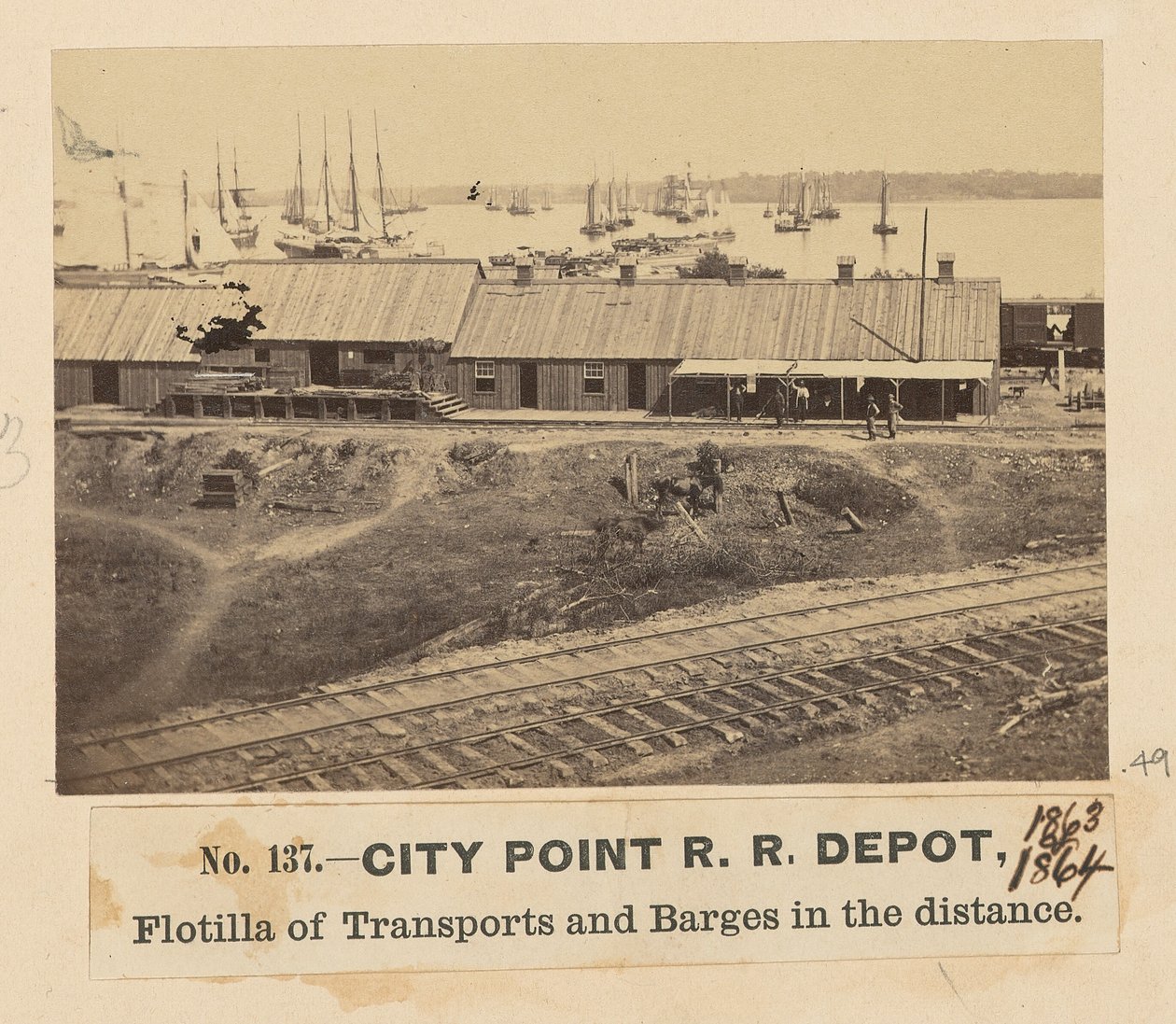 Dépôt ferroviaire de City Point - A.J. Russell