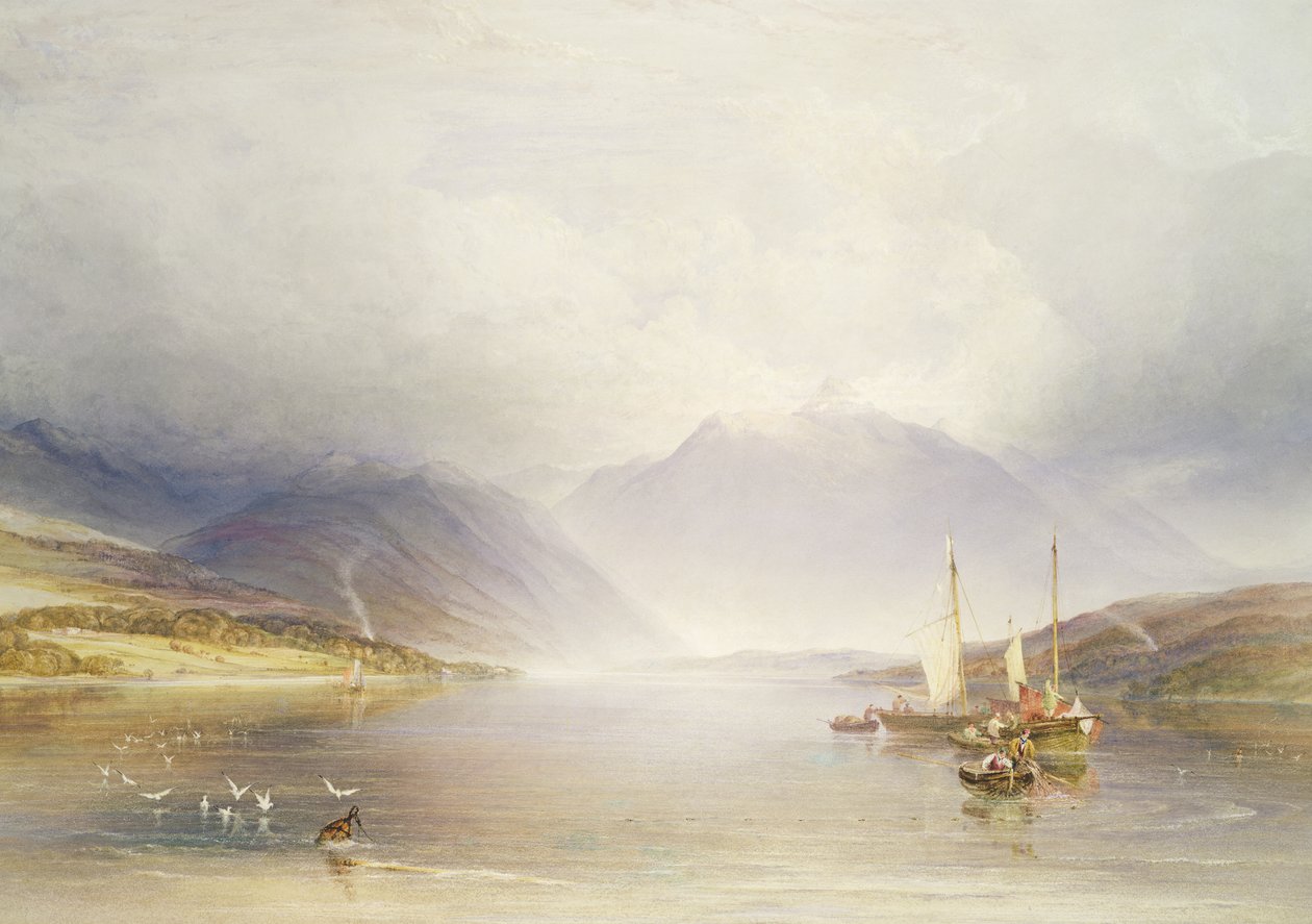 Loch Etive, Argyllshire - A.V. Copley Fielding