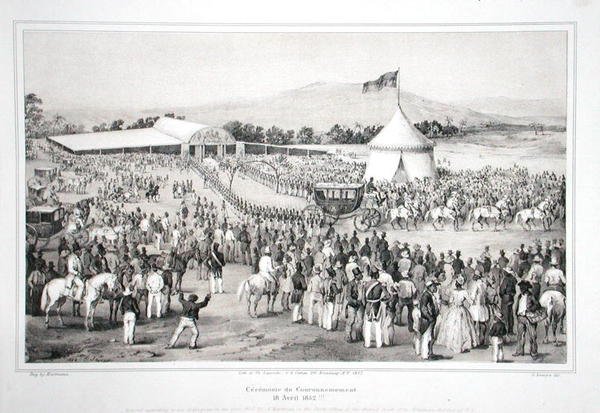 Couronnement du général Faustin Soulouque (c.1785-1867) comme empereur d