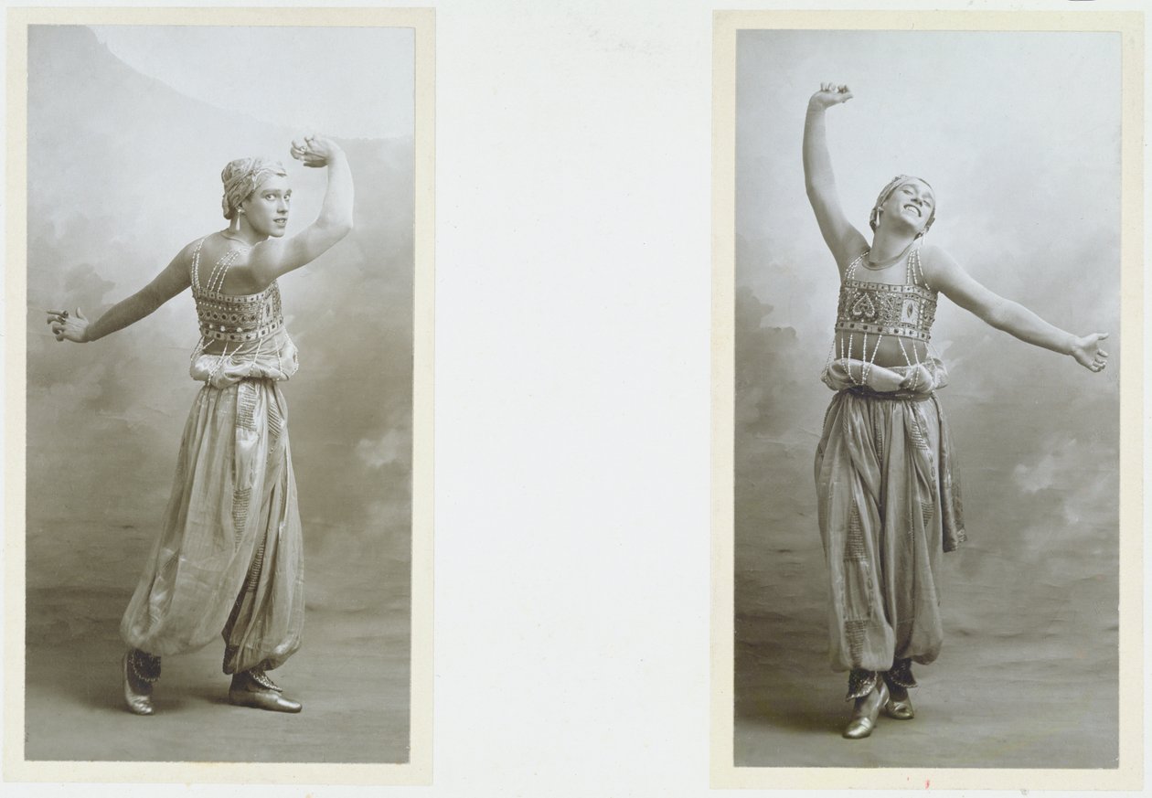 Portrait de Vaslav Fomich Nijinsky (1889-1950) dans le rôle de l