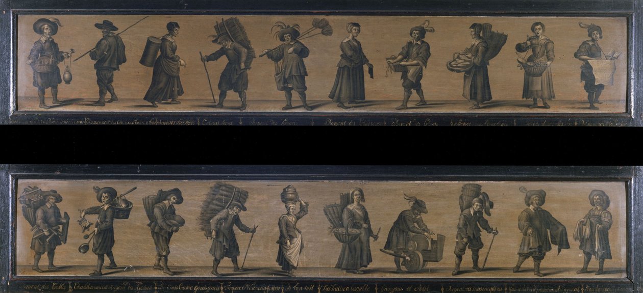 Les Cris de Paris, en 1634 - A. Doy