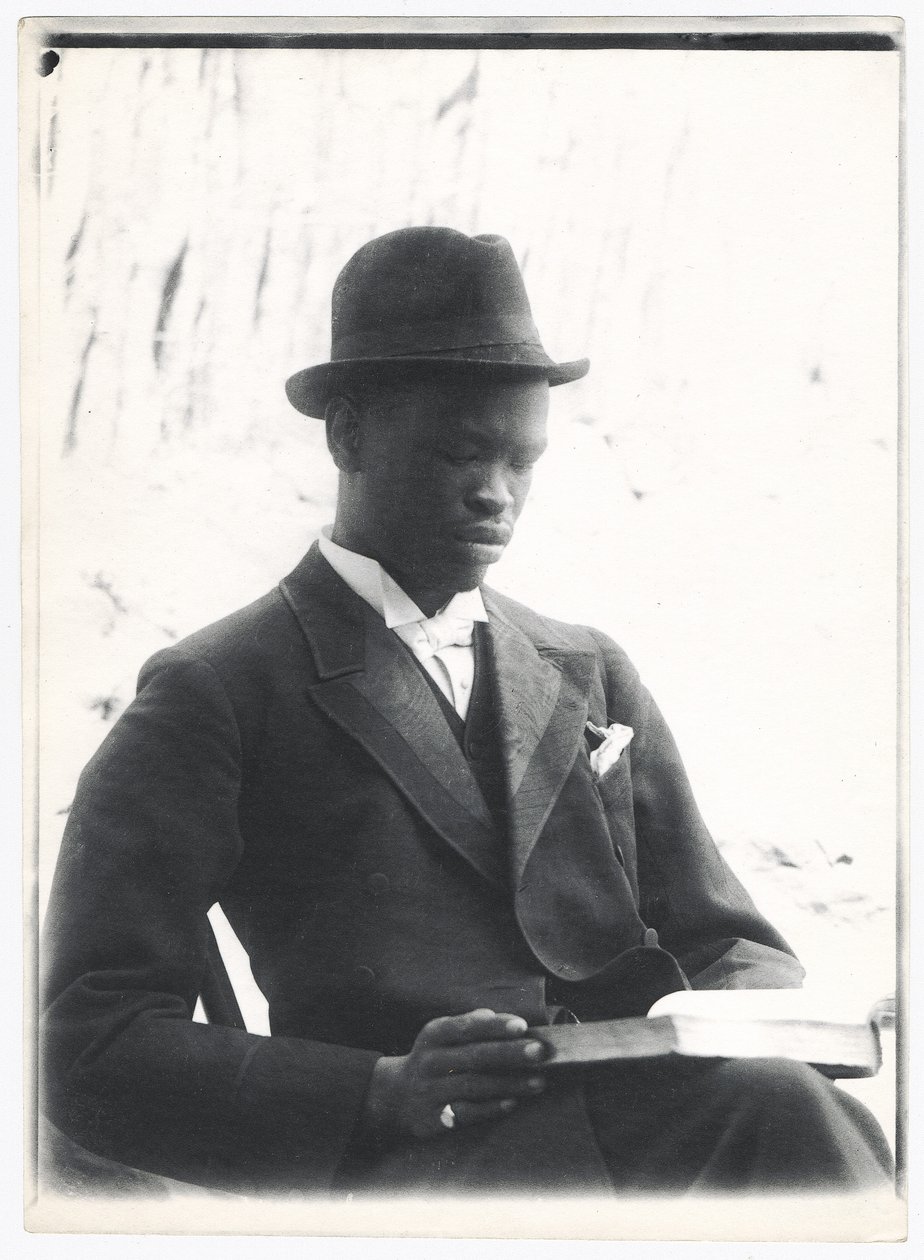 Sekhome, fils de Khama, vers 1910 - A. E. Hargreave