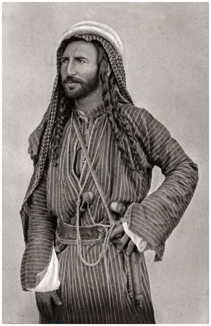 Un Bédouin du désert, Irak, 1925 - A. Kerim