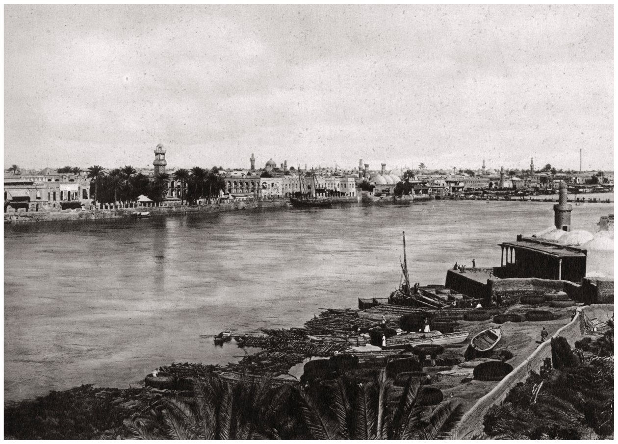 Bagdad moderne, la ville des califes, Irak, 1925 - A. Kerim