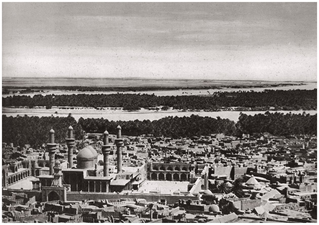 La Kadhimiya, la ville sainte près de Bagdad, vue d