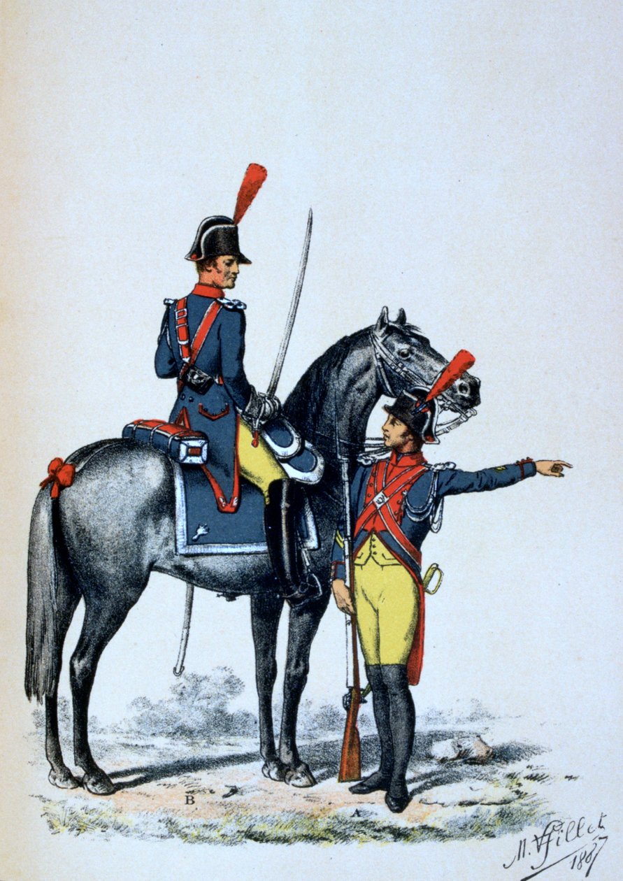 Gendarmerie impériale de Paris, 1813-1887 - A. Lemercier