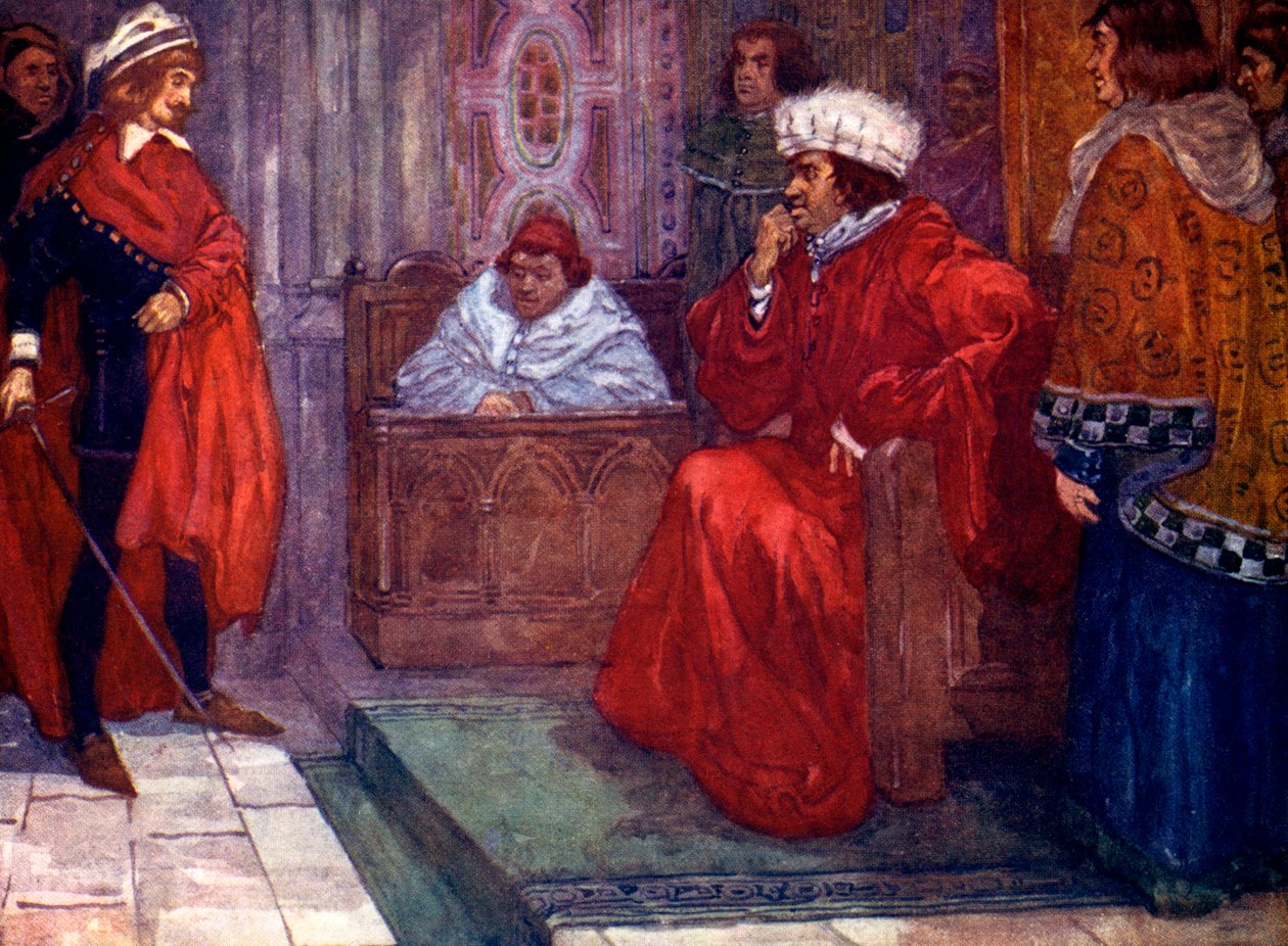 ...Je vous envoie en prison, dit le juge Gascoigne, 14ème siècle, 1905 - A. S. Forrest