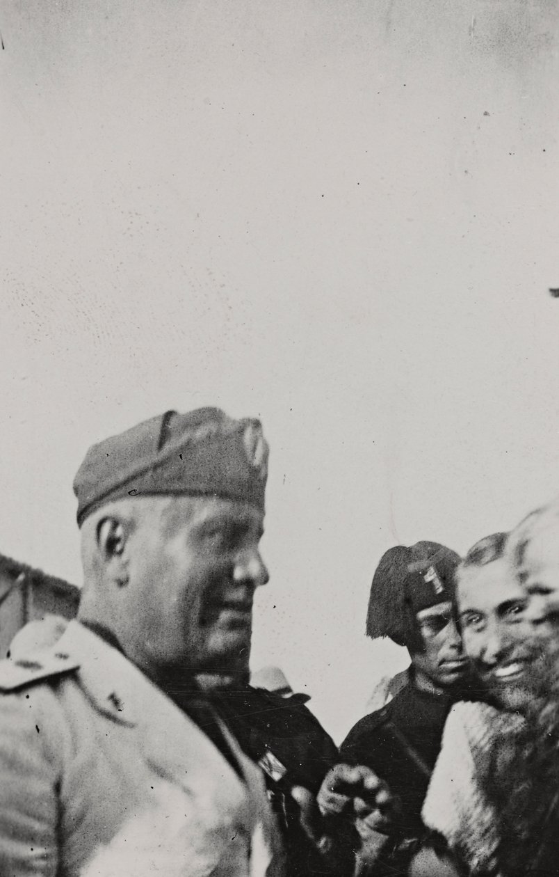 Album "Duce": Benito Mussolini lors d