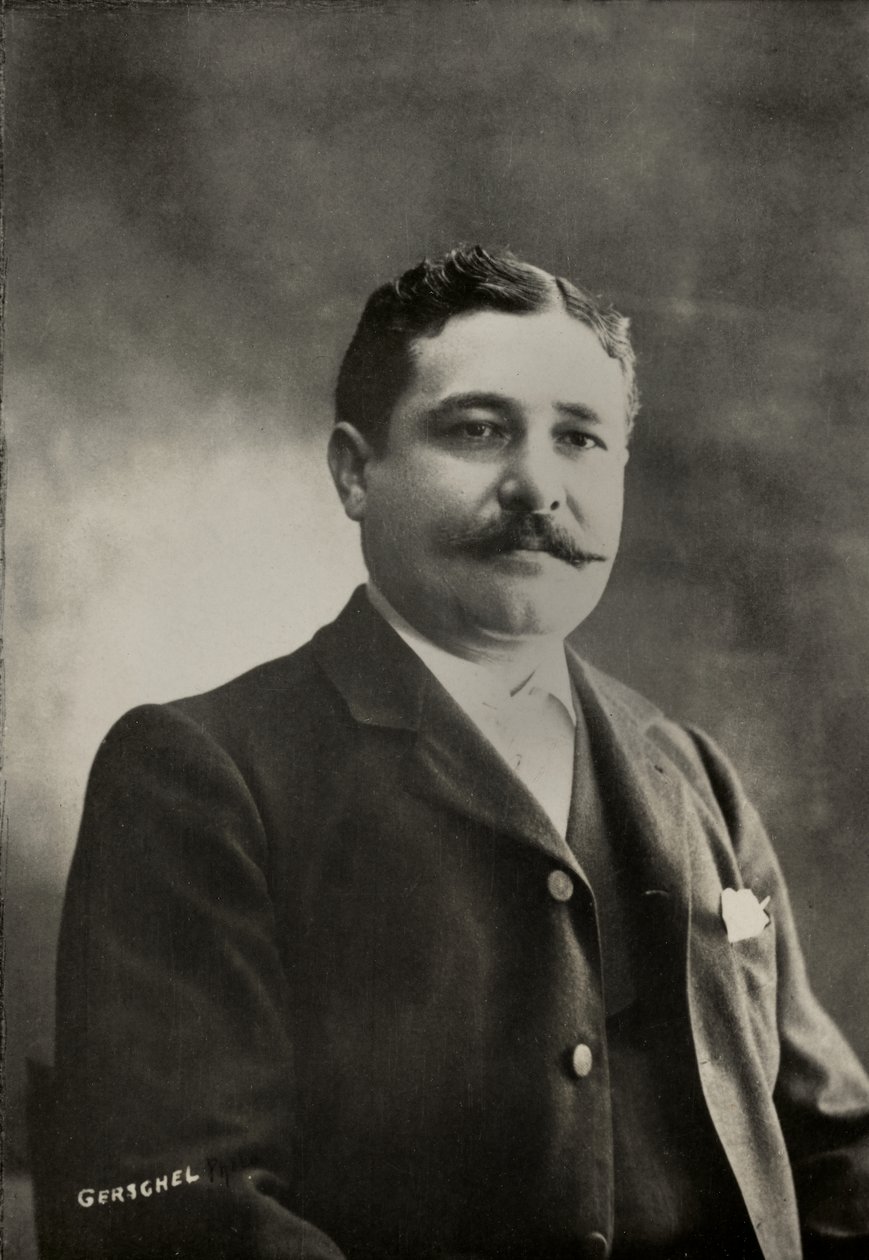 Portrait de l ecrivain Alphonse Daudet (photo) - Aaron Gerschel
