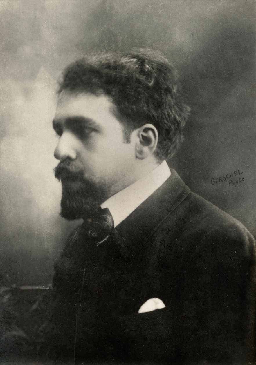 Portrait du compositeur francais Reynaldo Hahn (photo) - Aaron Gerschel