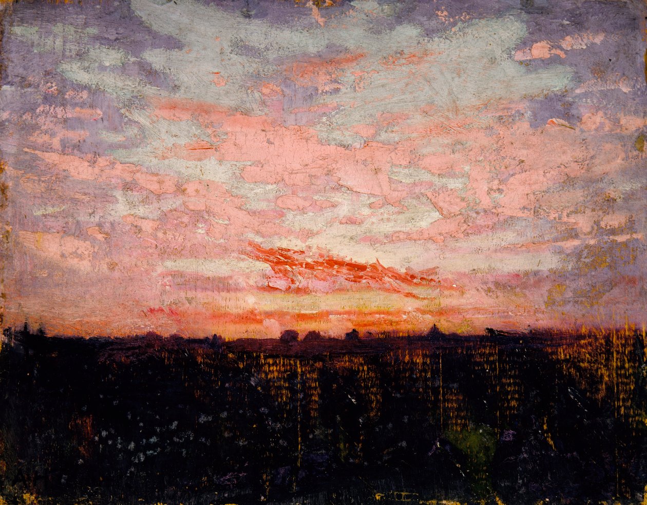 Sunrise or Sunset, étude pour le livre Concealing Coloration in the Animal Kingdom (en anglais) - Abbott Handerson Thayer