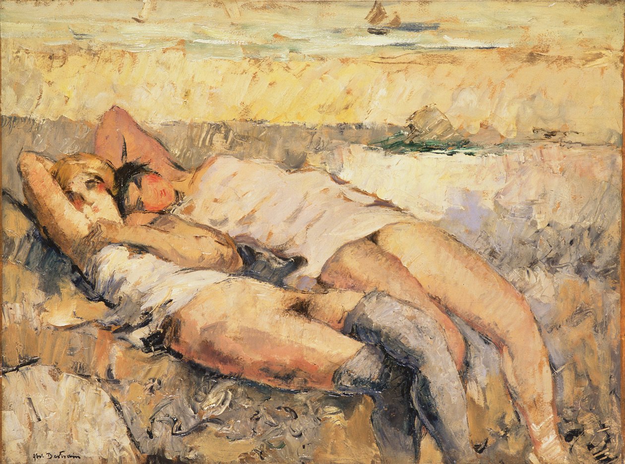 Deux amis, vers 1925 - Abel Bertram