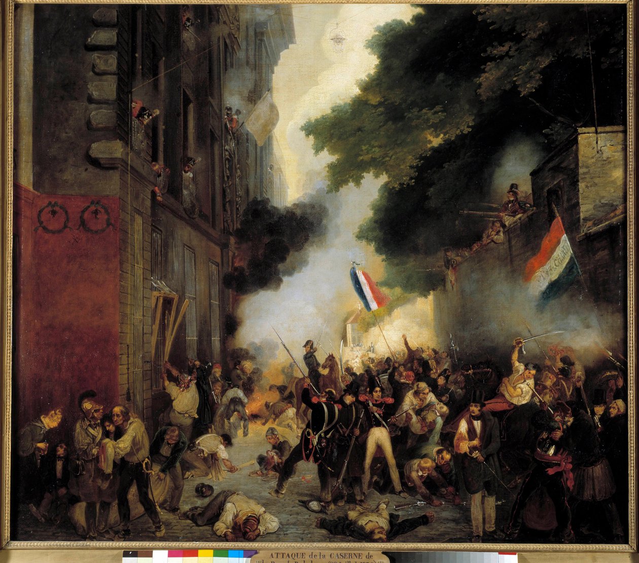 Épisode de la Révolution de 1830, Jour de Juillet : Attaque de la caserne de la rue de Babylone le 29 juillet - Abel Lordon