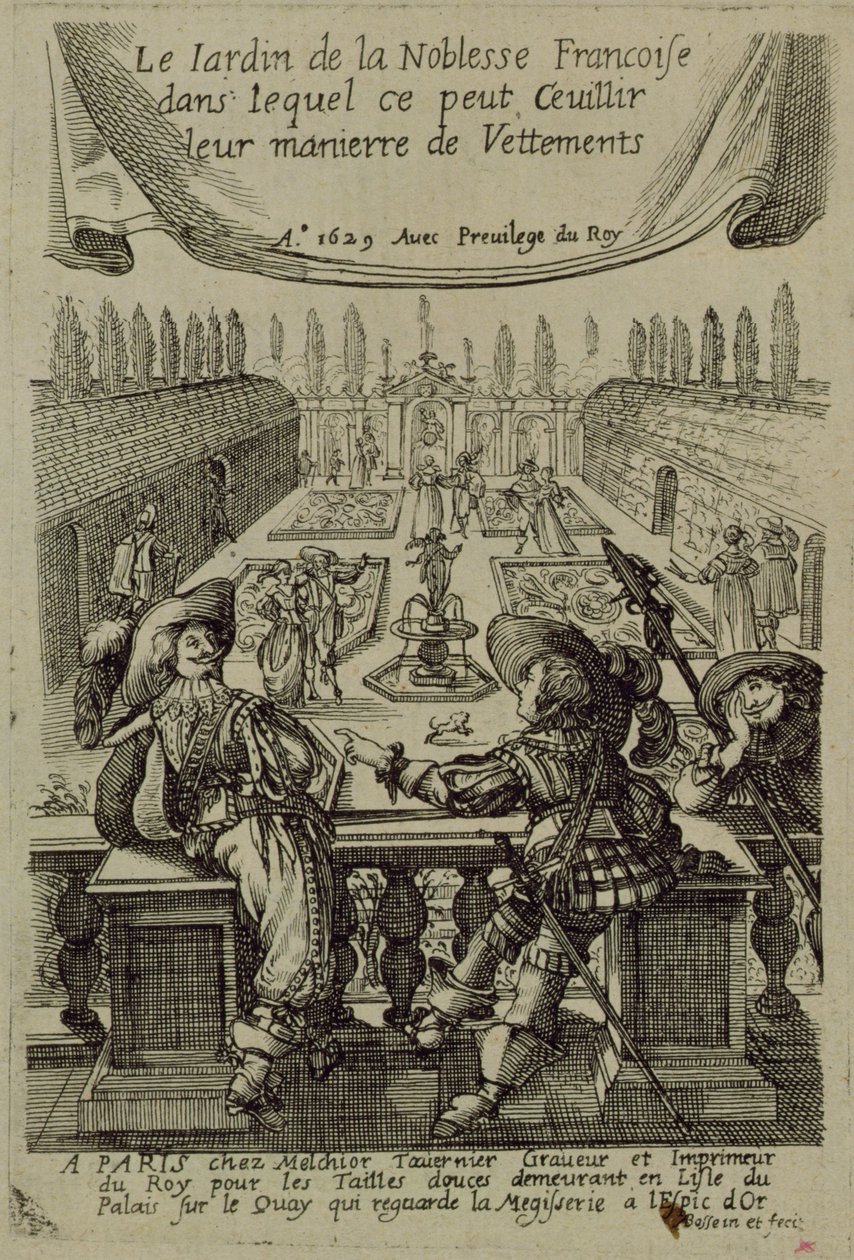 Le jardin de la noblesse française, c.1640 - Abraham Bosse