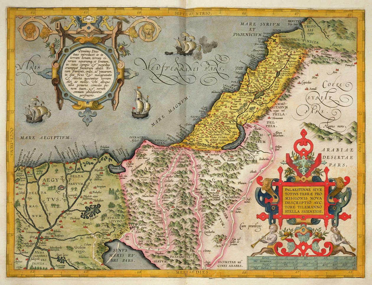 Palestine et la Terre Promise, du 