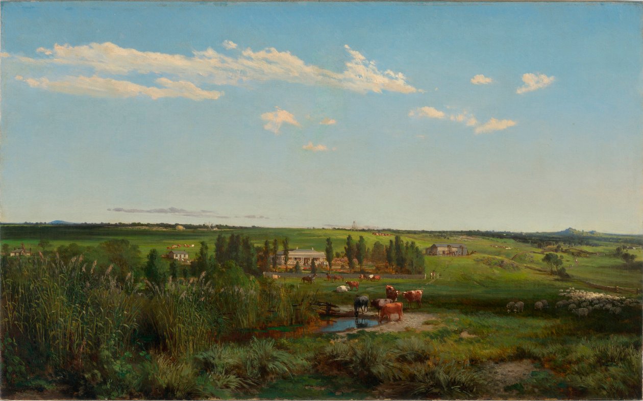 "Le domaine de Mount Fyans en Australie" - Abraham Louis Buvelot