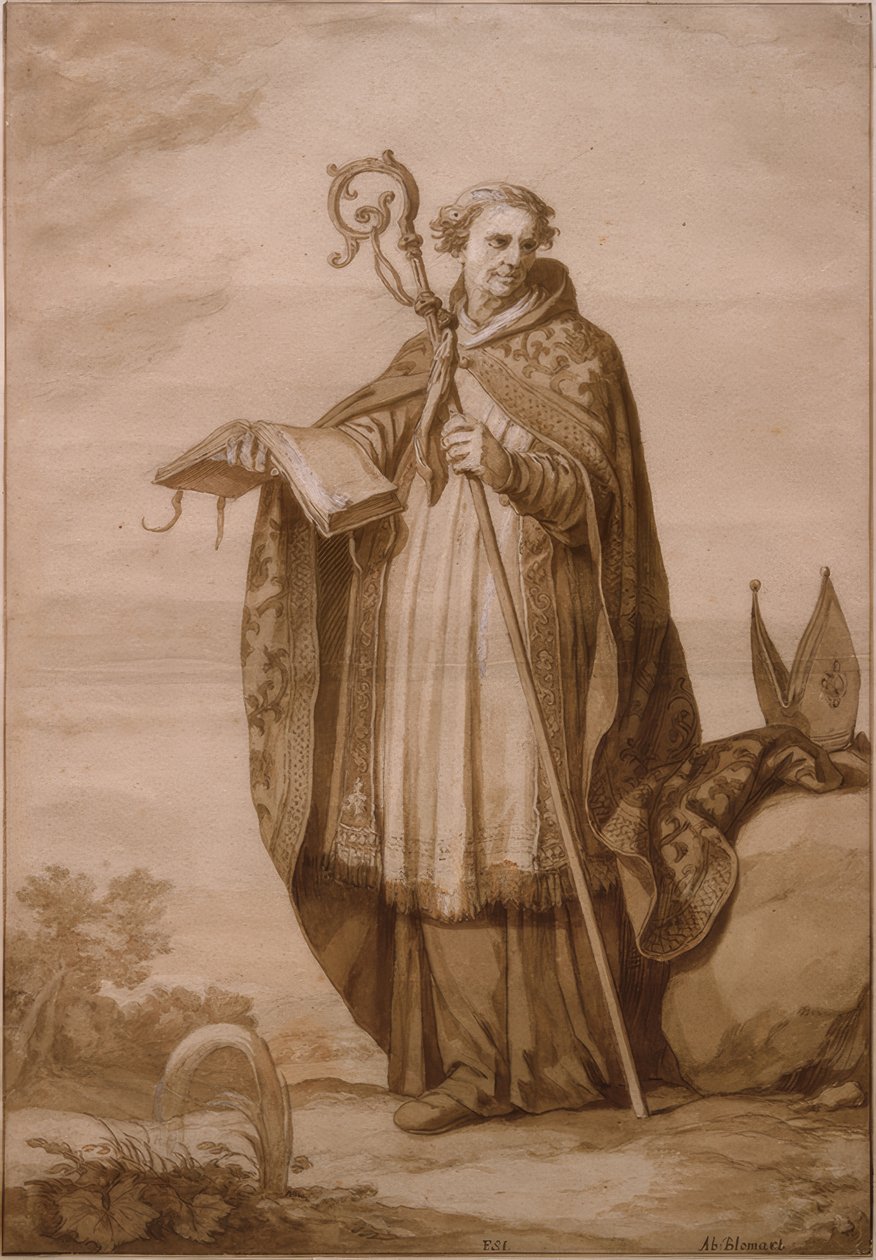 Saint Engelmundus - Abraham Bloemaert