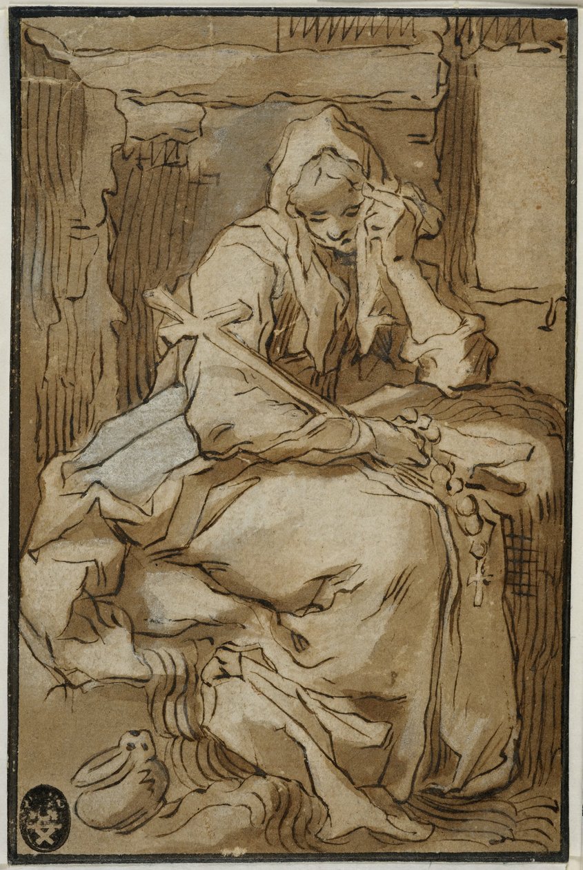Sainte Thaïs - Abraham Bloemaert