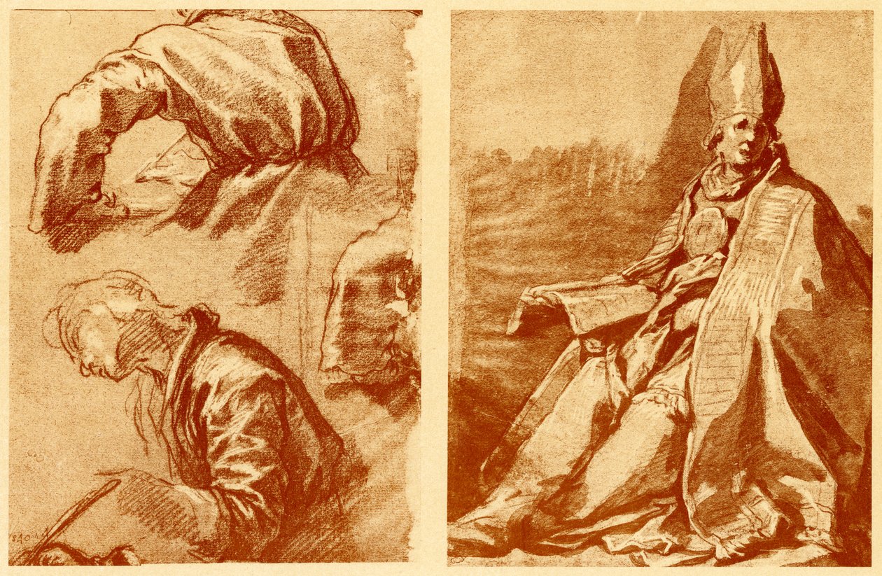 Les Quatre Évangélistes et Saint Ambroise - Abraham Bloemaert