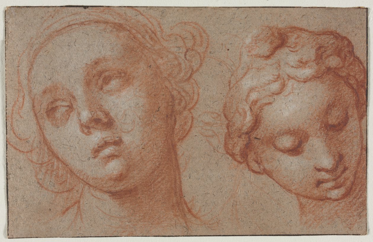 Deux Têtes Féminines - Abraham Bloemaert