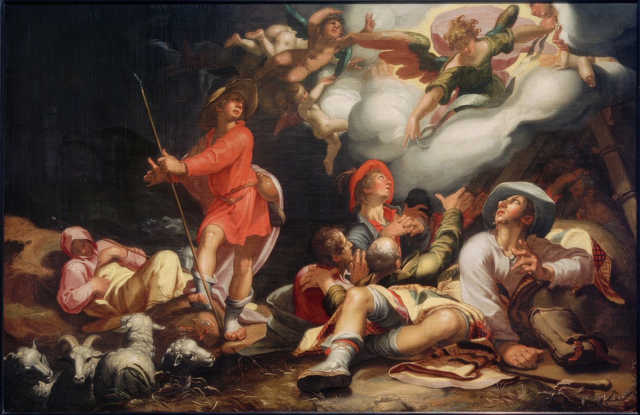 Annonciation aux bergers - Abraham Bloemaert