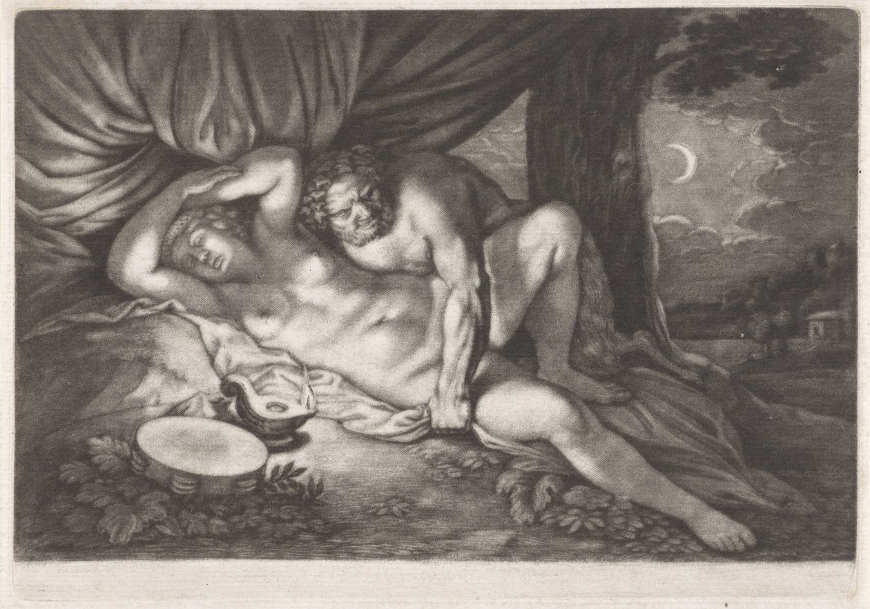 Jupiter et Antiope - Abraham Bloteling
