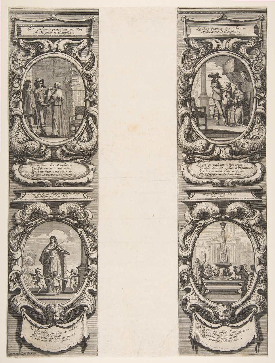 Almanach pour 1639 : Louis XIII et Anne d