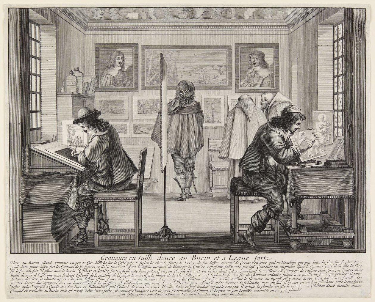 Graveurs sur cuivre et aquafortistes - Abraham Bosse