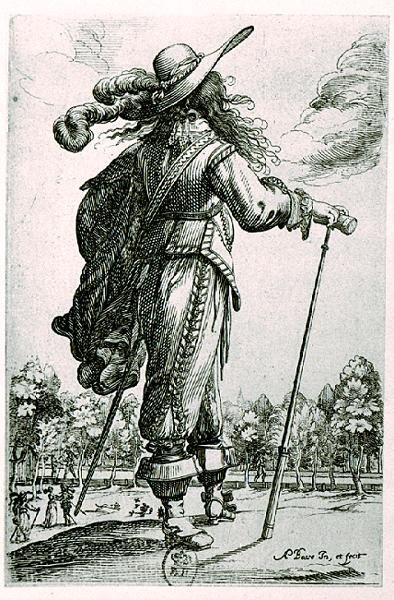 Illustration de costume masculin - Abraham Bosse