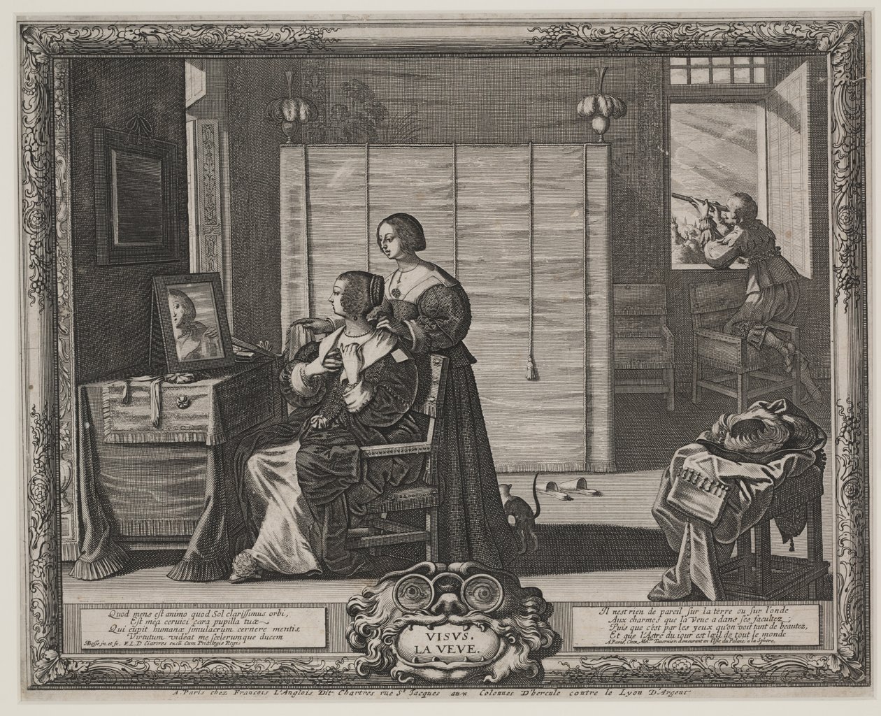 La Vue, c.1635-38 - Abraham Bosse