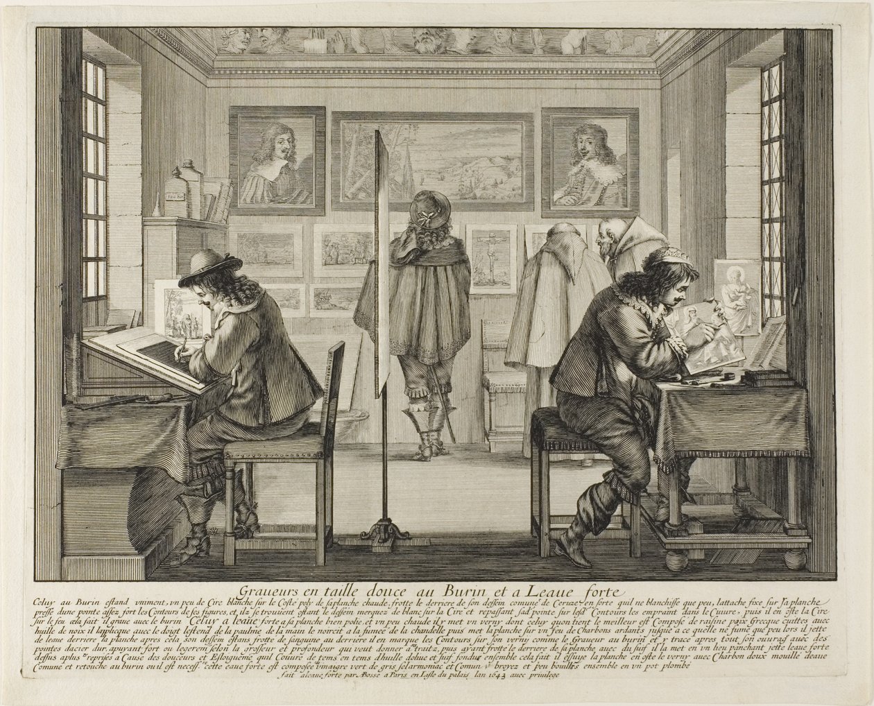 Le graveur et l
