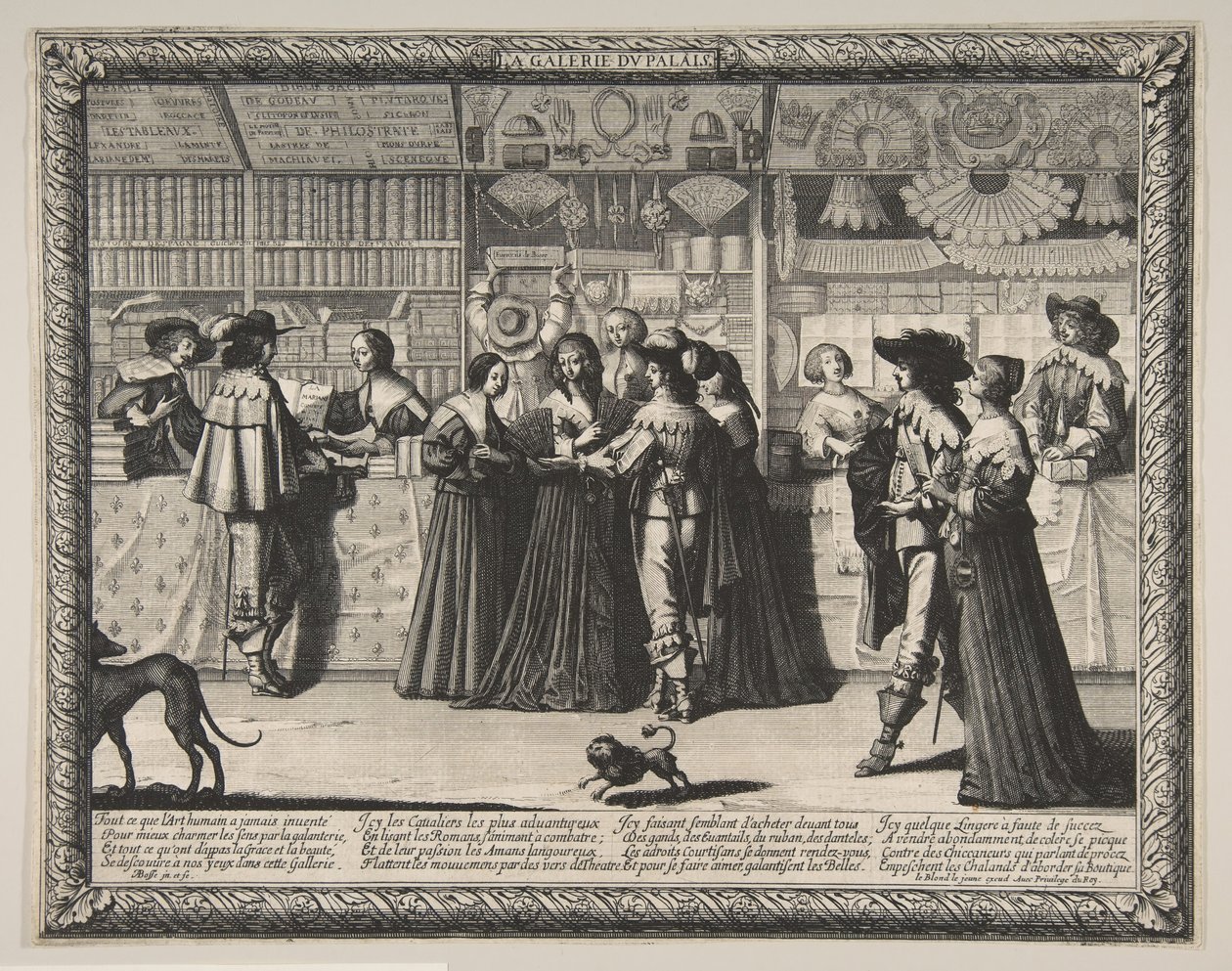 La Galerie du Palais de Justice - Abraham Bosse
