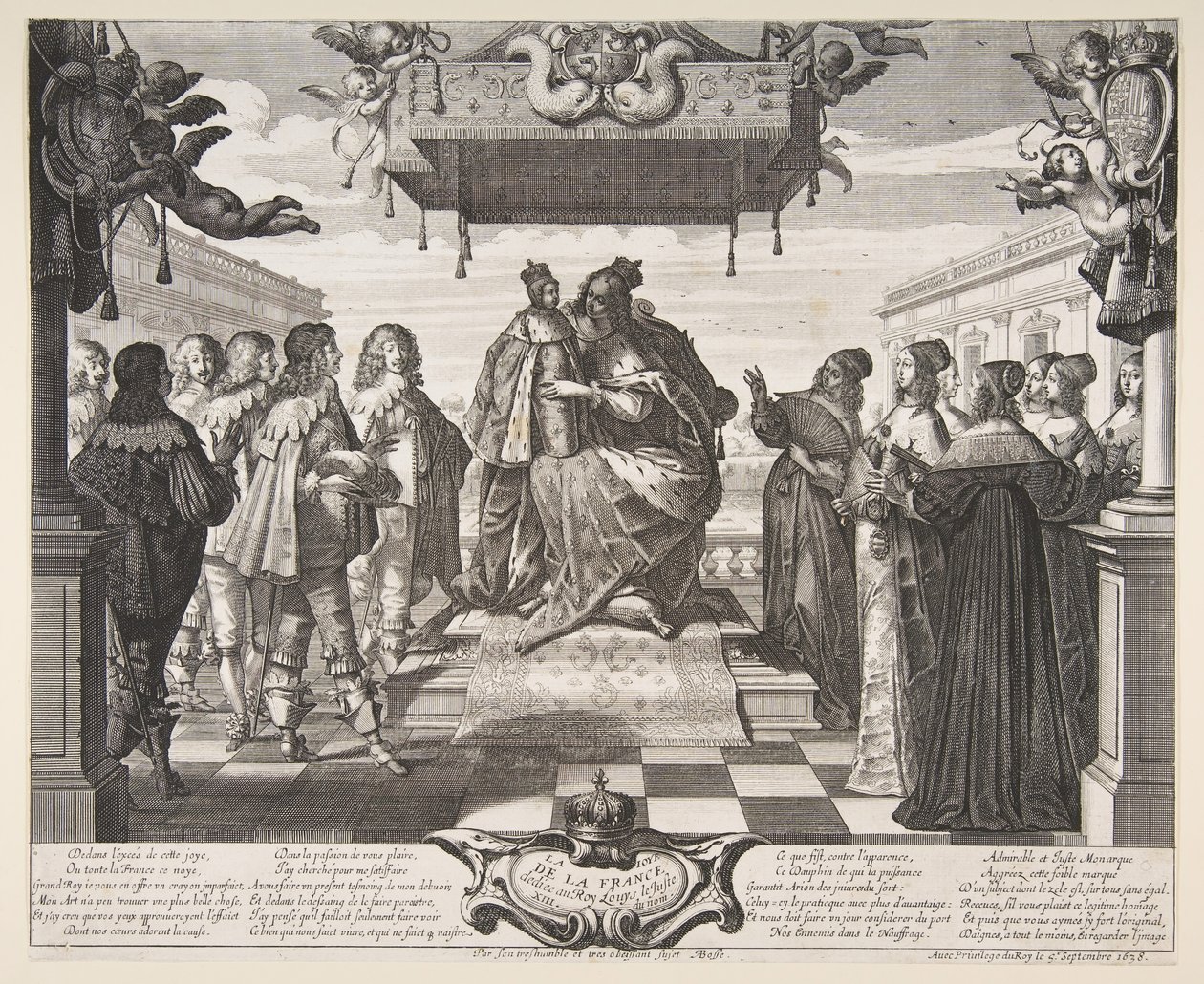 La Joie de la France - Abraham Bosse