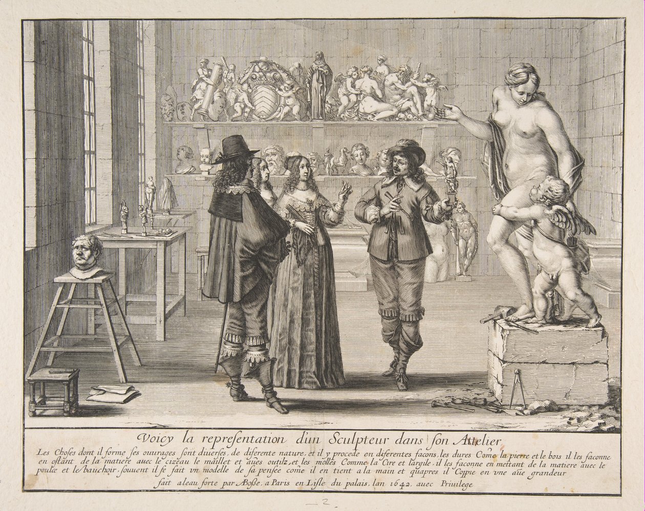 Le Sculpteur - Abraham Bosse