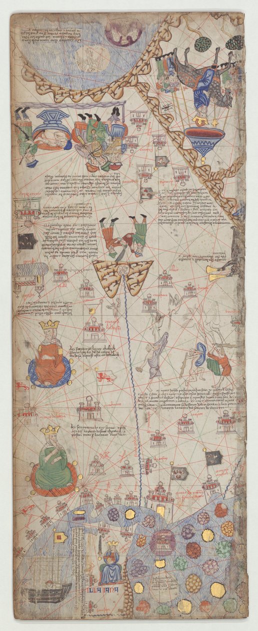 Atlas catalan, Feuille 11 - Abraham Cresques