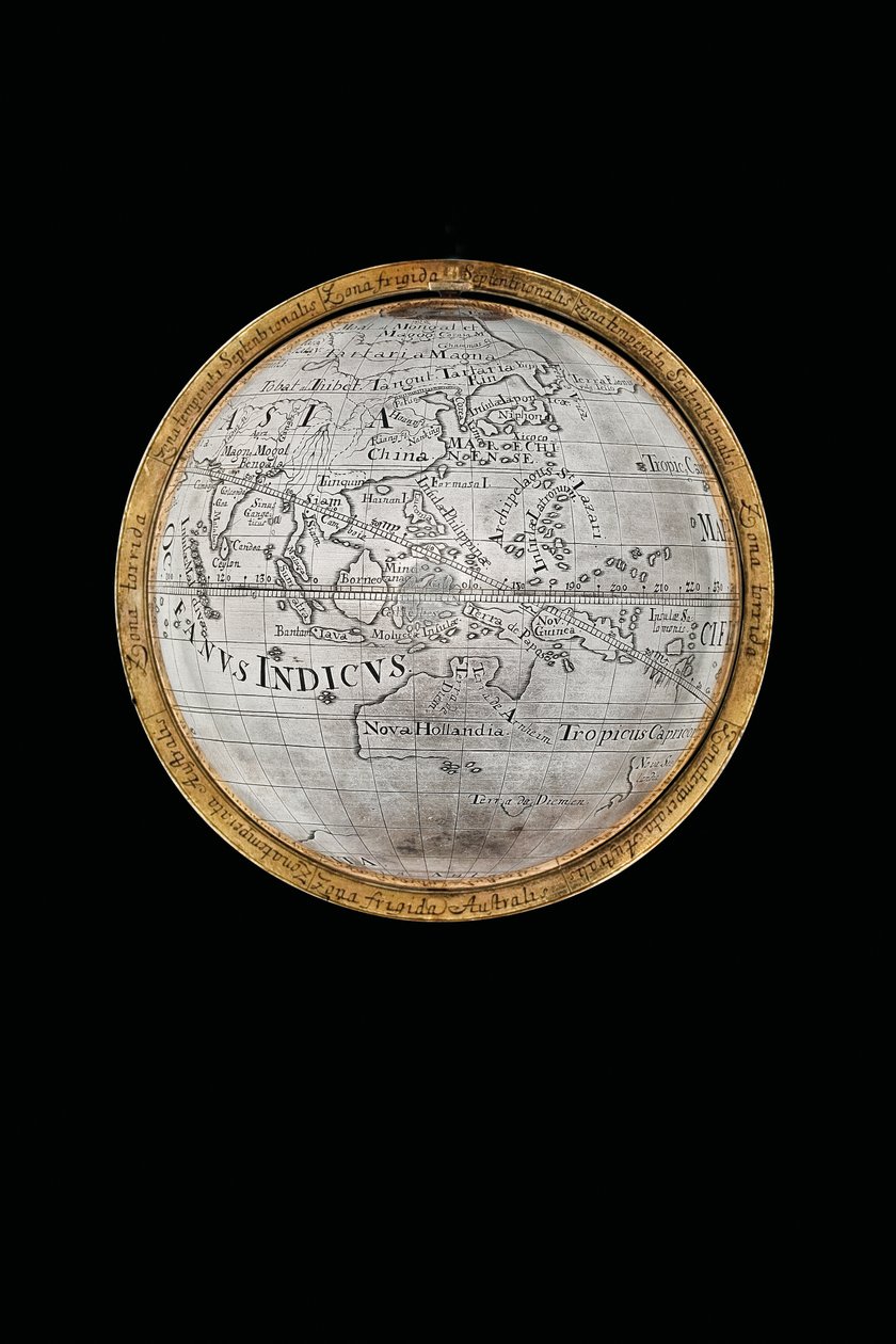 Deux globes terrestres et célestes exceptionnels, soutenus par Hercule et Atlas, Augsbourg - Abraham Drentwett