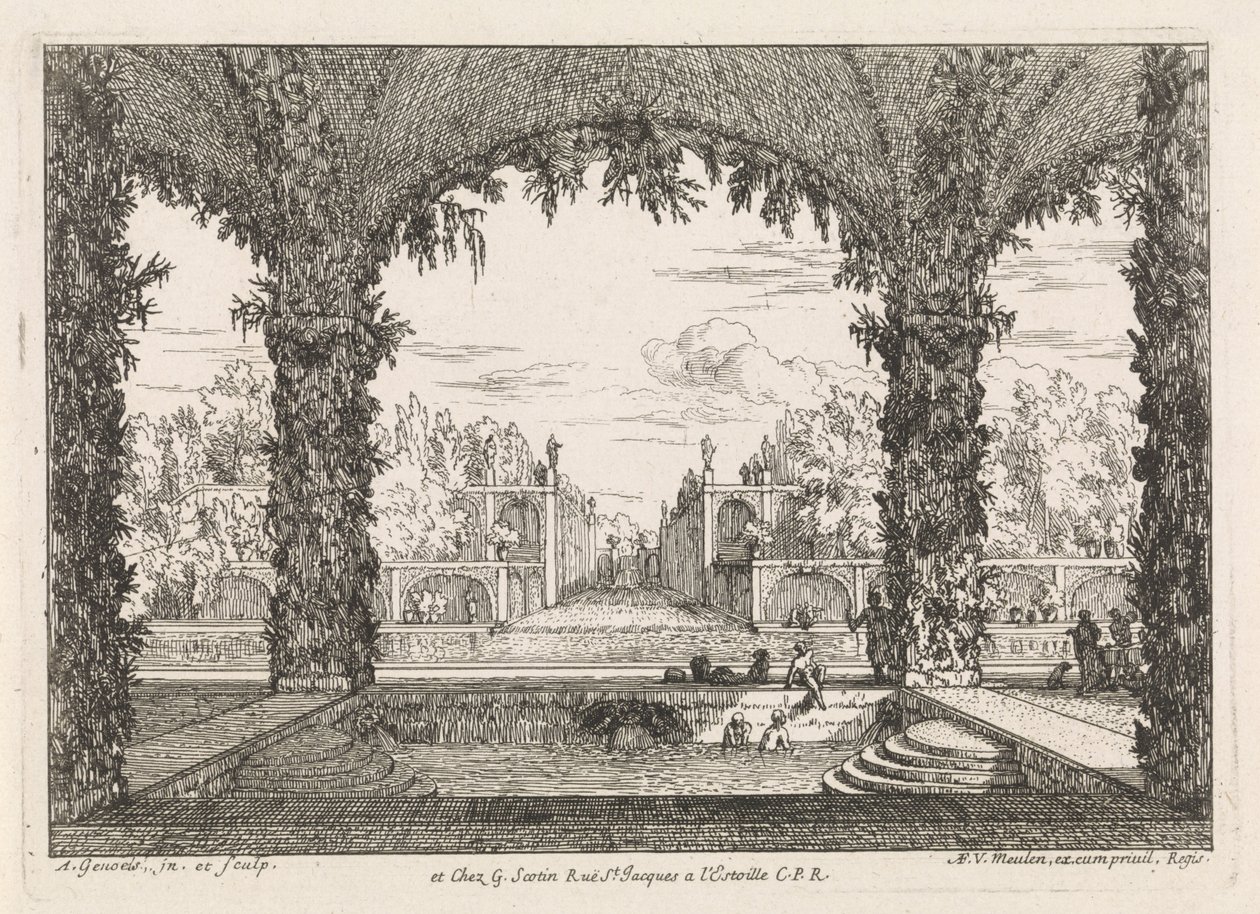 Jardin avec bain - Abraham Genoels