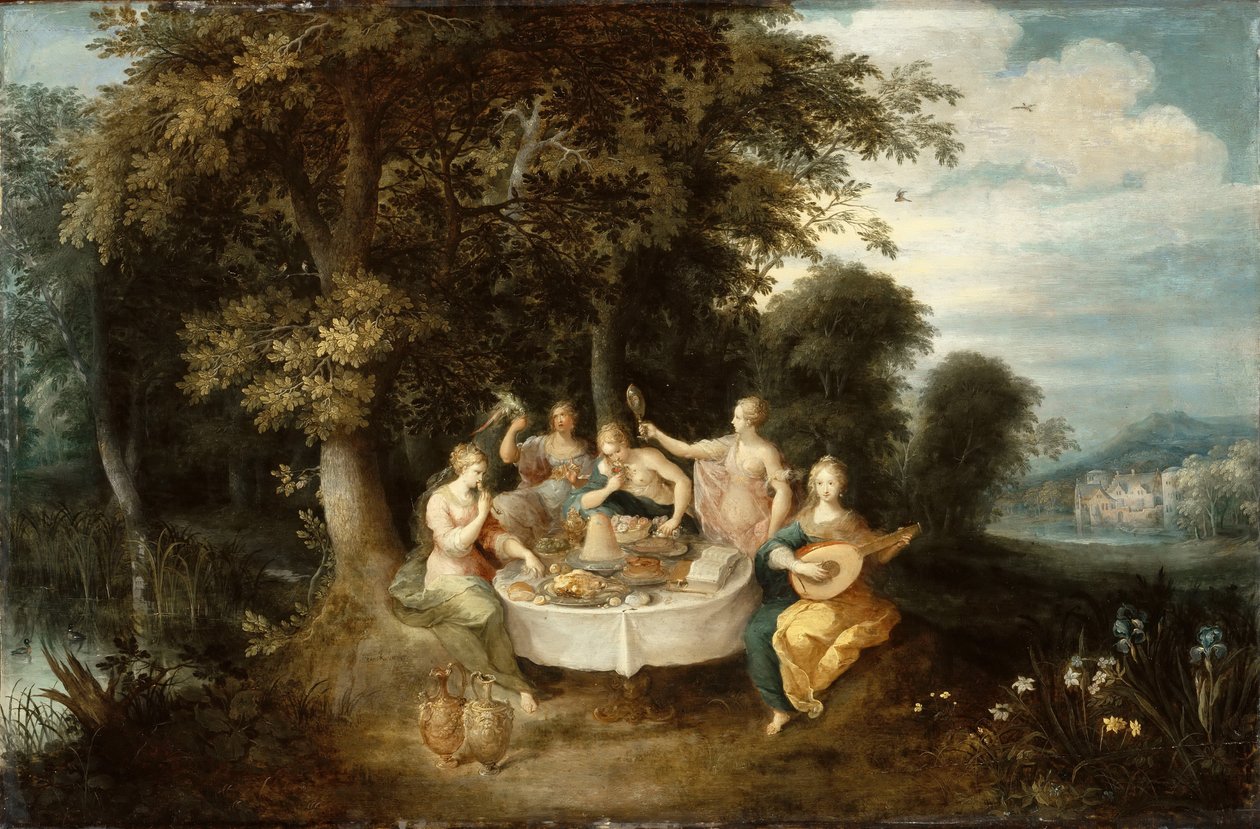 Les cinq sens - Abraham Govaerts