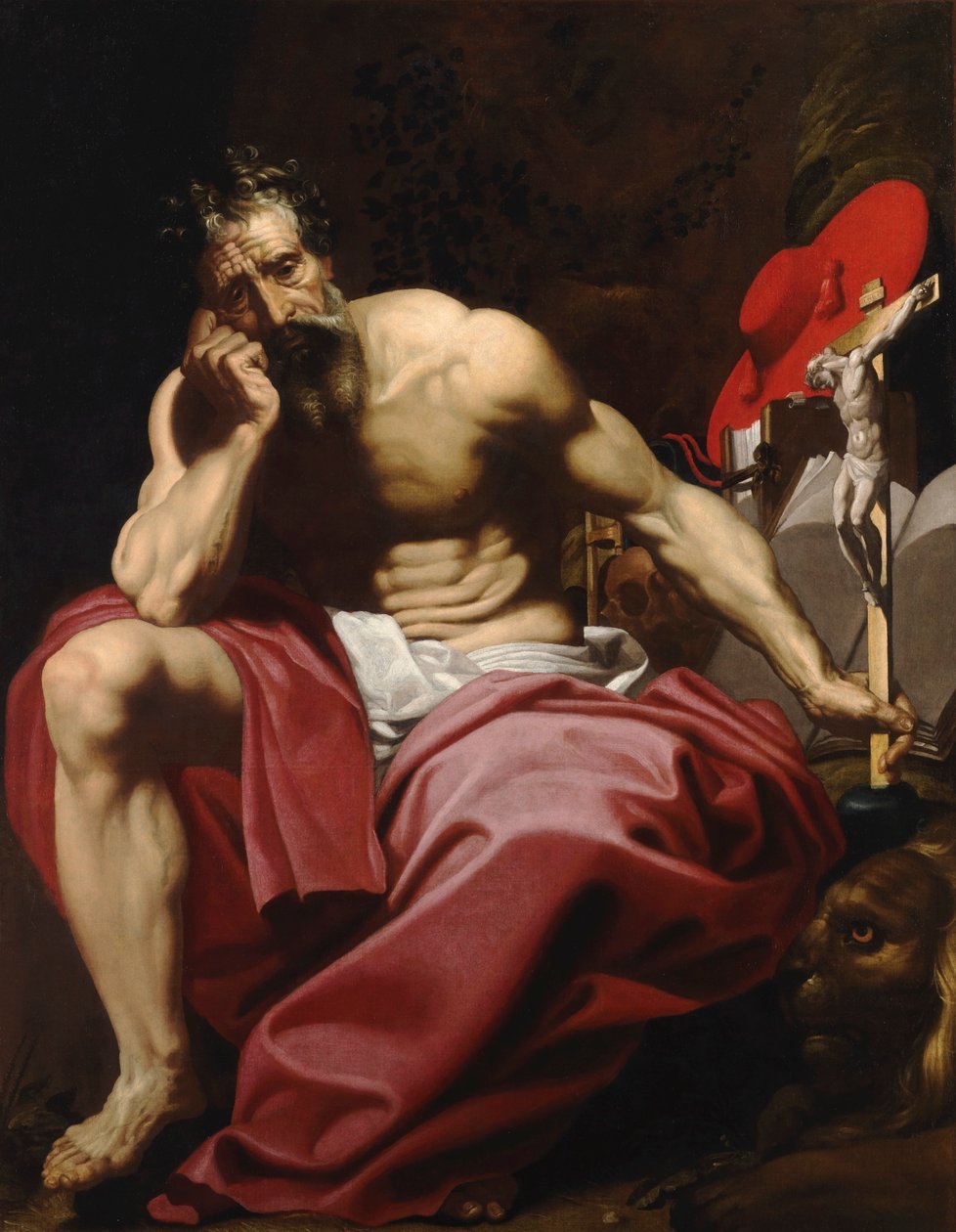 Saint Jérôme - Abraham Janssens I