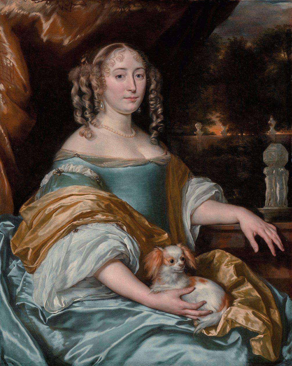 JPortrait of Jacquemijna Le Pla - Abraham Lambertsz van den Tempel
