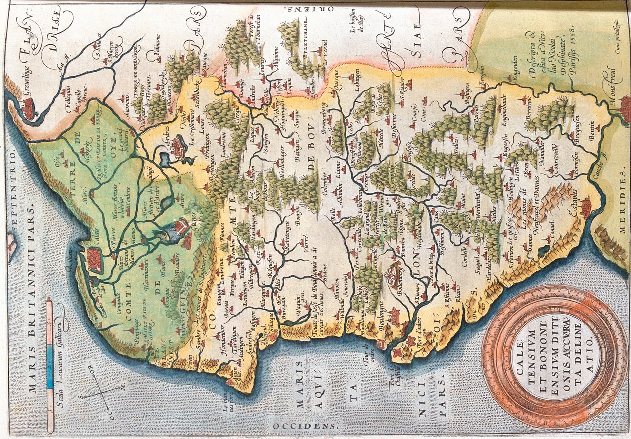 Nord-Pas de Calais , France - Abraham Ortelius