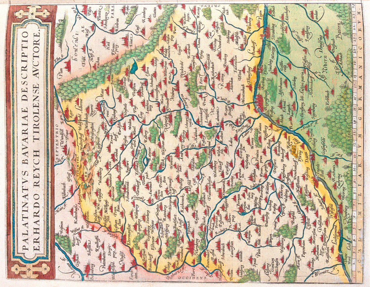 État : Bavière, Allemagne - Abraham Ortelius